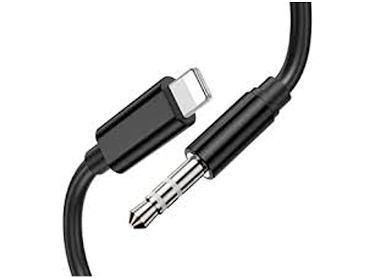 Ripley - CABLE AUXILIAR 3,5 PARA IPHONE (1MT)