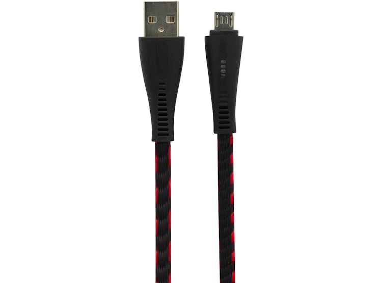 Ripley - CABLE DE DATOS MICRO USB QUICKCHARGE ANDROID AUTO 2.1A BR015
